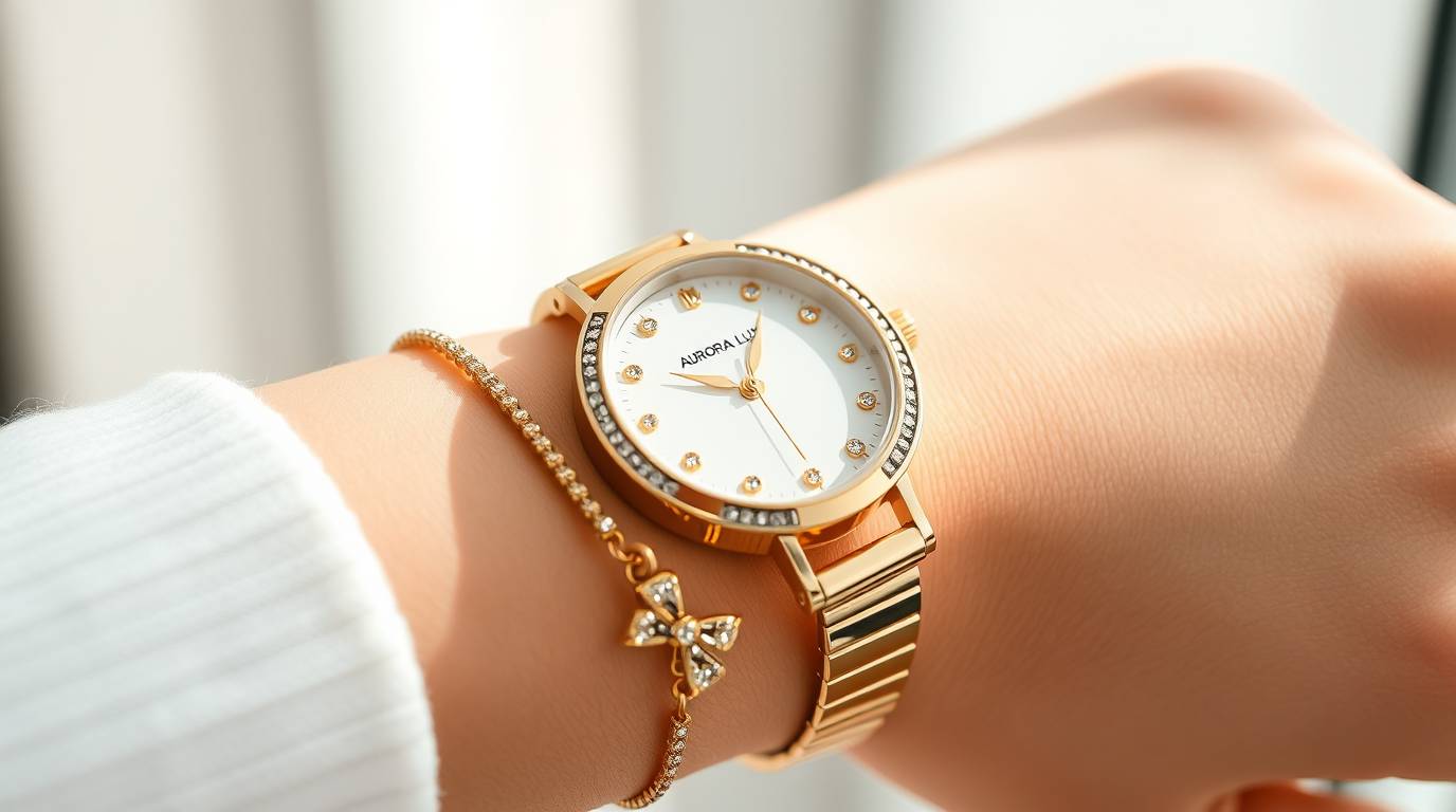 Memadukan Jam Tangan Wanita dengan Gelang