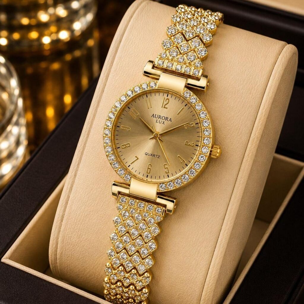 Jam Tangan Wanita Aurora Lux 7384